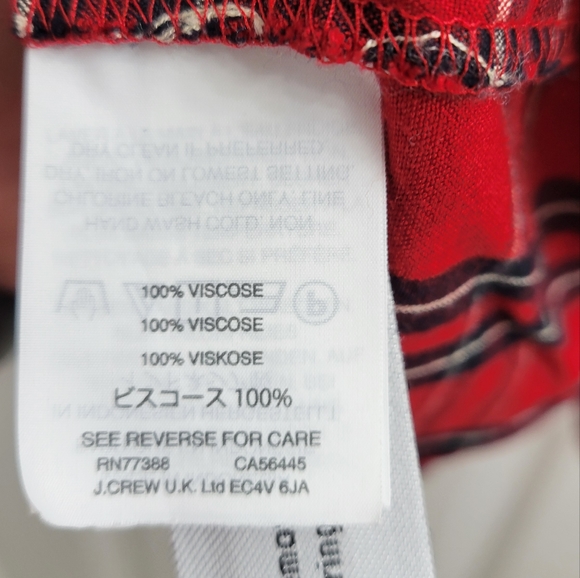 Madewell Plaid Babydoll Blouse - Picture 7 of 7